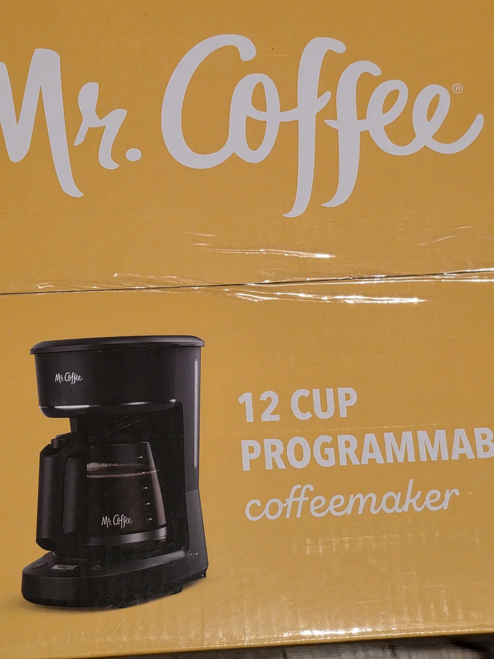 Mr. Coffee 12-Cup Programmable Coffeemaker - Black